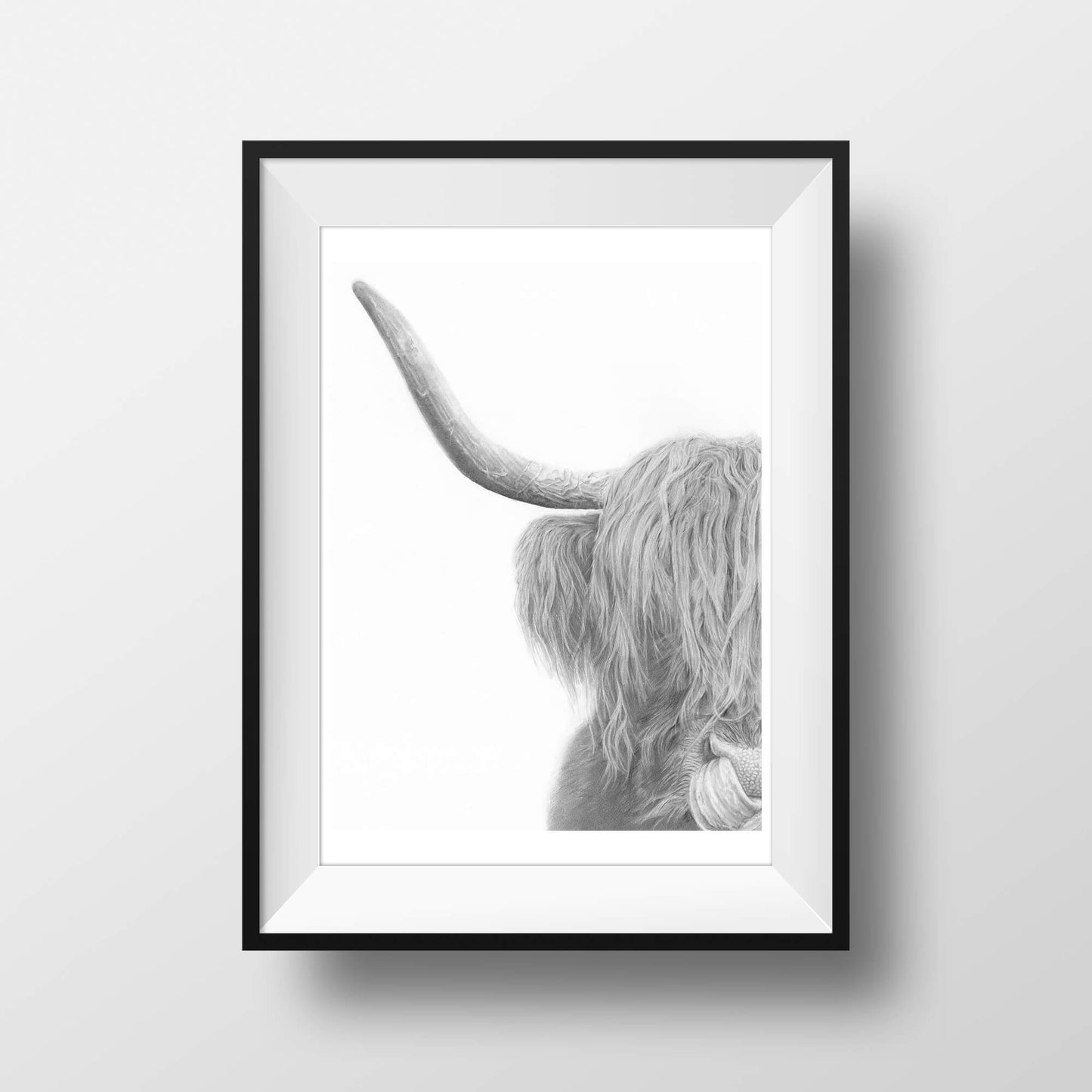 Highland cow edition print