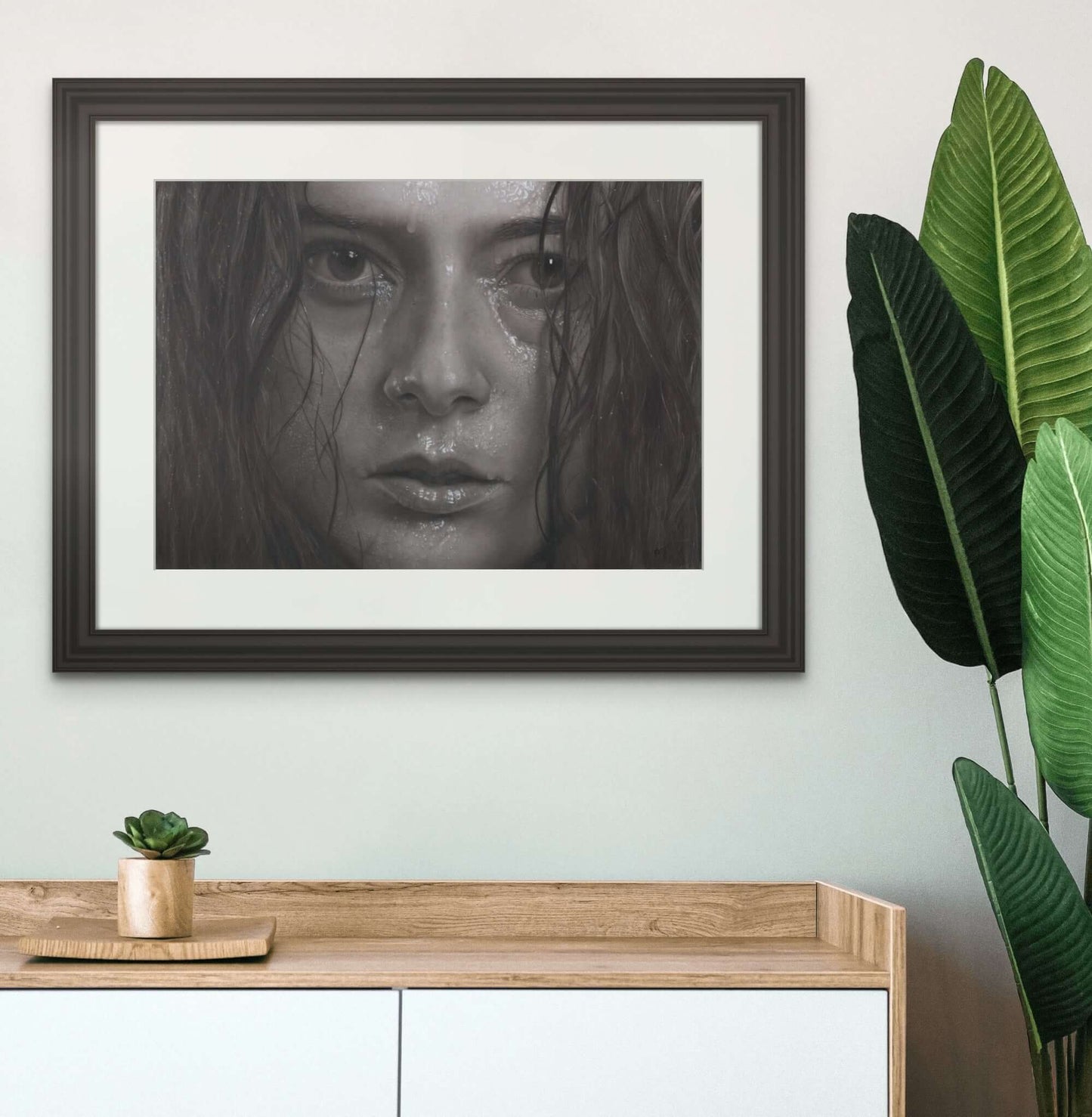 RISE PRINT from an original drawing