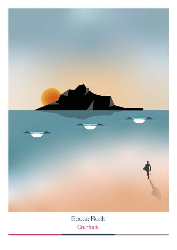 Crantock Digital Art