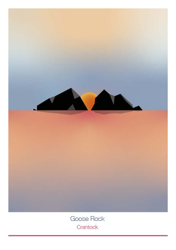 Holywell Bay Digital Art