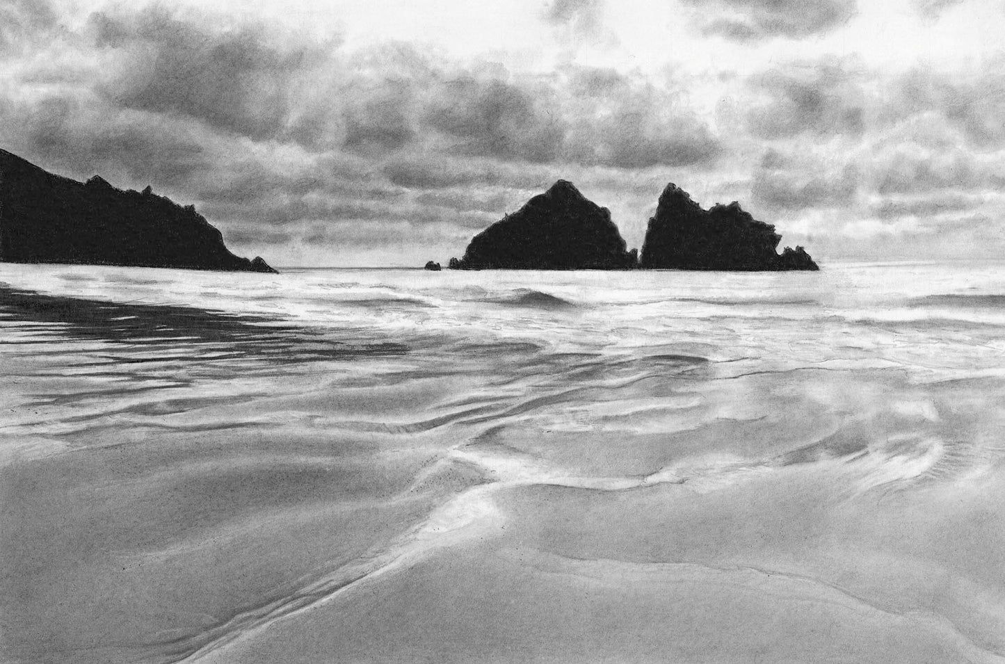 Holywell Bay Open Edition Print