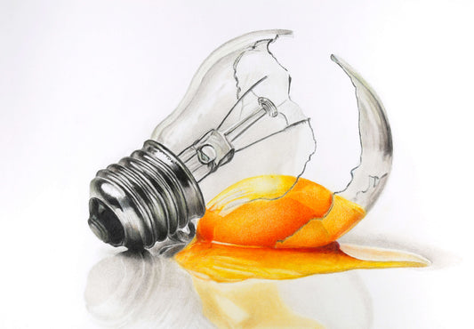 Egg bulb Open Edition Print