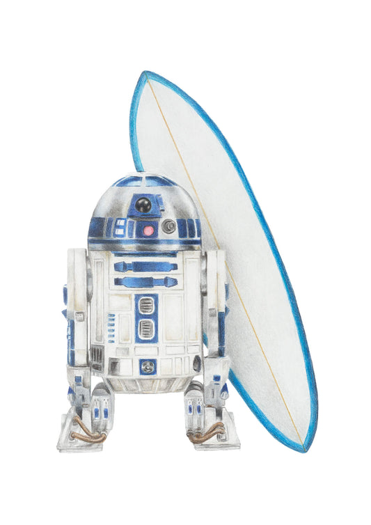 R2D2 surfer